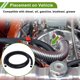 thumbnail image 2 of Manguera de combustible Unique Bargains AN-10 7.02 pies L 14.29mm ID 20.83mm OD manguera de vacío manguera de combustible automotriz 1 pieza, 2 of 7