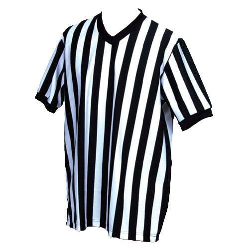 Tacvpi - V-Neck Referee/Officials Uniform, Black & White Stripes ...