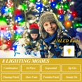 thumbnail image 3 of Guirnalda de Luces para Árbol de Navidad 410 LED 2m x 16 Multicolor, 3 of 8