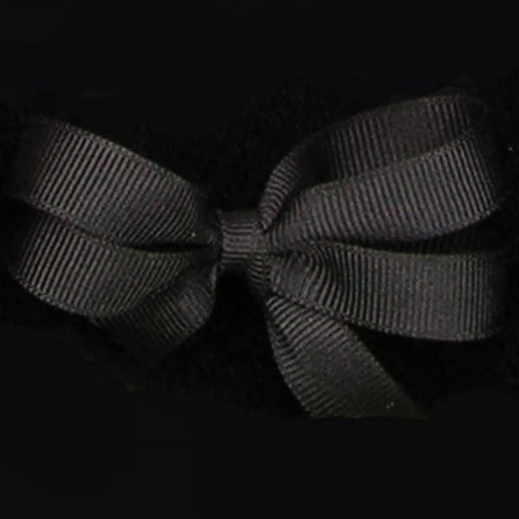 The Ribbon People Black Woven Edge Grosgrain Craft Ribbon 1" x 88 Yards