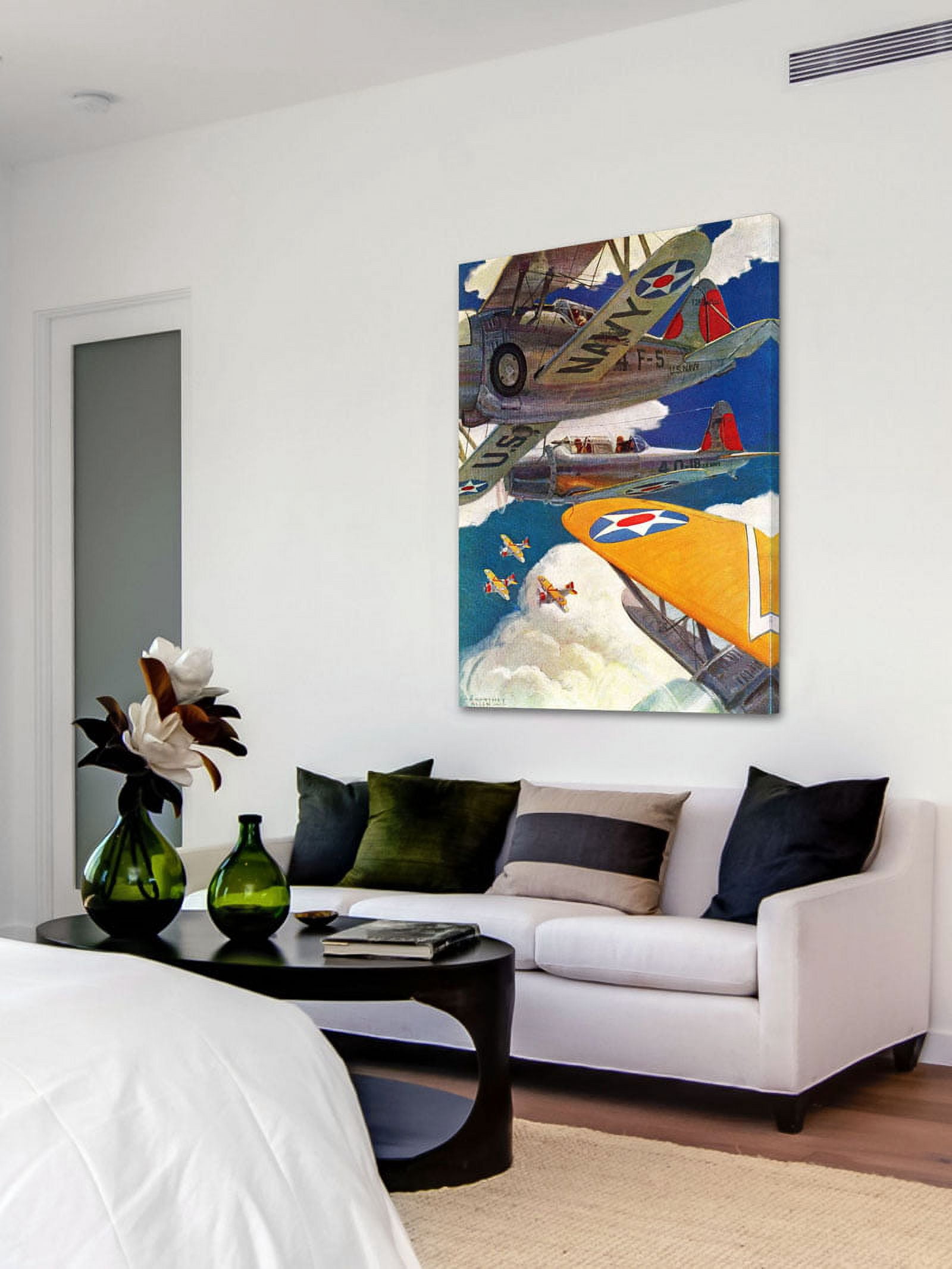 Marmont Hill "U.S. Navy" Painting Print on Canvas