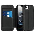 thumbnail image 2 of Funda para iPhone 16e con cierre magnético, ranura para tarjeta y tapa de cuero., 2 of 5
