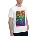 thumbnail image 2 of Bingfone Pride Rainbow Men'S Loose Fit Short-Sleeve Pocket T-Shirt, 2 of 7