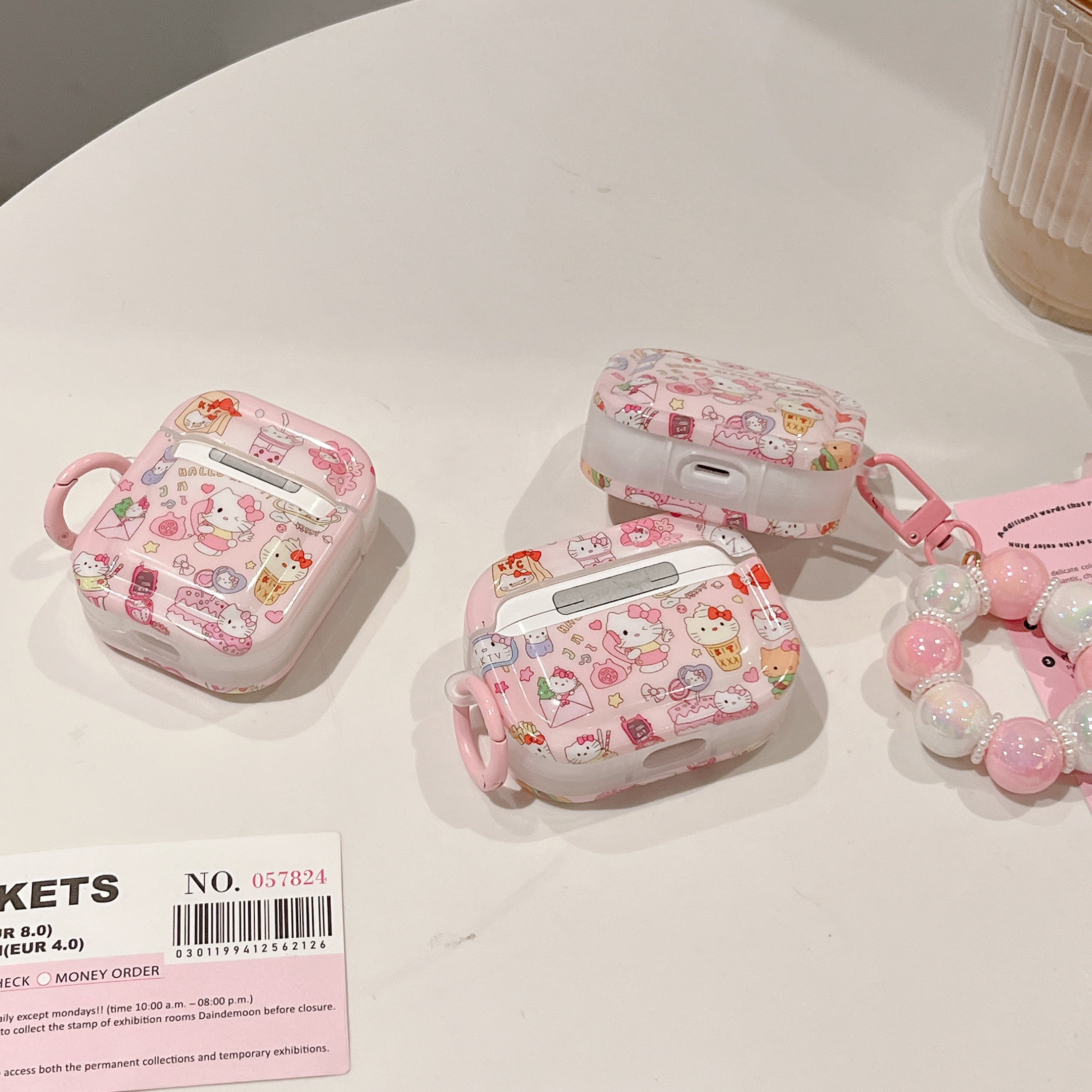For AirPods Pro Soft IMD TPU Shockproof 3D Cute Hello Kitty