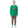 thumbnail image 2 of Peanuts Christmas Santa Snoopy Be Merry Tight Fit Family Pajama Set, 2 of 6
