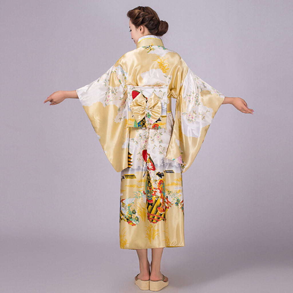 ZMHEGW Toddler Girls Dresses Summer Teens Traditional Robe Japanese Clothes  Outfits Kimono Baby Skirt Dress For Children - Walmart.com
