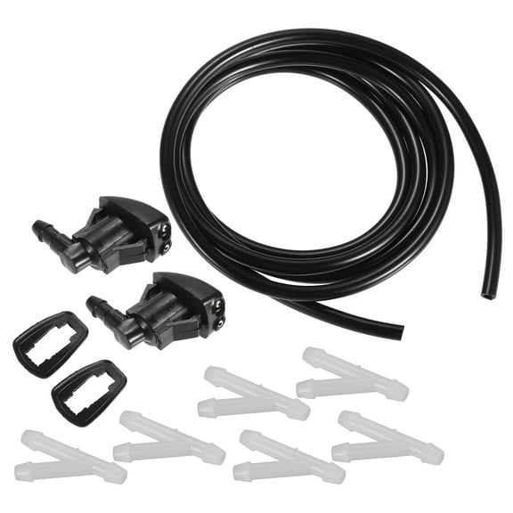 Unique Bargains  1 Set Windshield Washer Nozzle for Pontiac G6 55079049AA Windscreen Washer Nozzle with Hose and Connectors