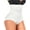 A# Cross White, variant on Tummy Control Shapewear Panties for Women High Waist Cincher Shaping Underwear Body Shaper Panty Girdle