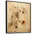 thumbnail image 2 of Designart "The Ancient Tales Of Hindu Puranas On Papyrus Parchment I" Hinduism Floater Framed Wall Art Living Room, 2 of 5