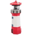 thumbnail image 1 of Solar Powered Lighthouse LED Lighthouse Garden Decorative Lighthouse with Rotating LED, 1 of 8