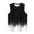 thumbnail image 4 of Women's Summer Tank Tops Loose Fit Crew Neck, Casual Sleeveless Shirts Lightweight Printed S-2XL, 4 of 4