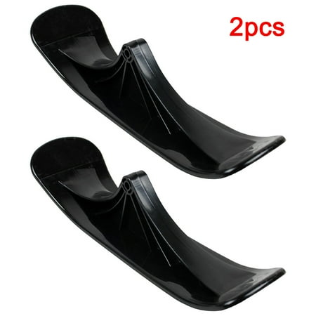 

Hi FANCY 2PCS Sled Durable 2 In 1 Winter Direct Fit Black Scooter Parts Outdoor Replacement Practical Universal Ski Board