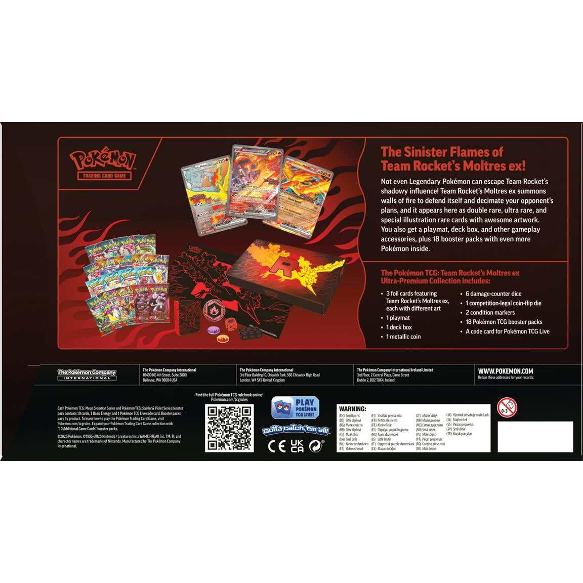 Pokemon Team Rocket’s Moltres ex Ultra-Premium Collection