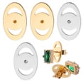 thumbnail image 2 of Milisten 2 Pairs Earring Backs Earring Lifter Backs Heavy Earring Backings Pierced Earrings Backs Droopy Ears Locking Earring Backs, 2 of 5