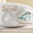 thumbnail image 4 of AIR-Micro Bamboo Rayon Shredded Memory Foam Pillow, California-King, 4 of 4