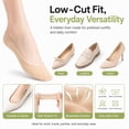 thumbnail image 7 of Women's Ice Silk No Show Ultra, Ultra Thin Ice Silk & Non Slip Stay-Put Comfort, for Sneakers Flats Loafers Everyday Wear, 7 of 7