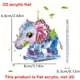thumbnail image 3 of Xihbxyly Llavero Acrílico de San Valentín, Bonito Colgante de Corazón, Moderno Adorno para Espejo de Coche, Accesorio Versátil para Mochila, Idea de Regalo Única, Perfecto para Parejas, Incluye 1 Col, 3 of 6