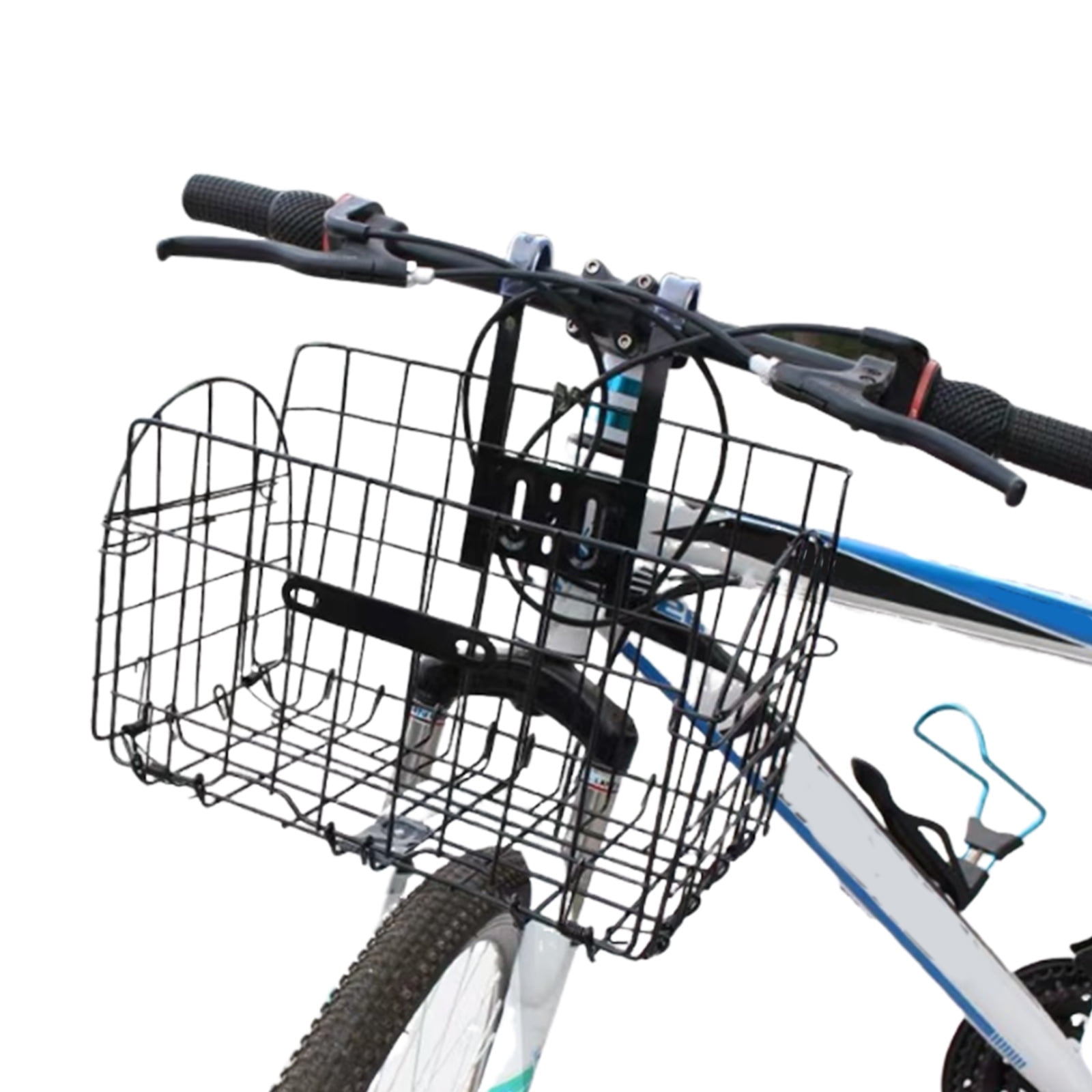 Detachable Folding Bicycles Basket Front And Rear Side Trailer Basket Mountain Bike Basket Storage Solution