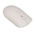 thumbnail image 4 of 2.4G Wireless Mouse 1600DPI Ergonomic Rechargeable Battery Bluetooth 5.2 Silent Mouse for Office Desktops PC White, 4 of 10