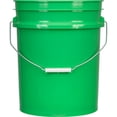 thumbnail image 3 of 5 Gallon Food Grade Buckets BPA Free with lids pails 90mil  (Pack of 3) 3 colors, 3 of 8