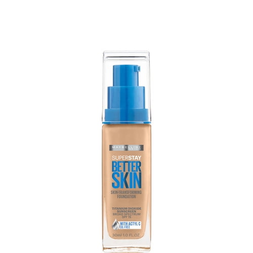 maybelline superstay better skin foundation sand
