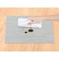 thumbnail image 3 of REGALWOVEN Placemats Set of 6 Solid Placemats for Dining Table Decor Indoor Outdoor Washable Kitchen Table Mat Wipe Clean Beige 18*12in, 3 of 7