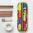 thumbnail image 7 of Goofa Brightly Colored Cupcakes Pattern Leather Pencil Case, Pencil Pouch, Pencil Bag, Pen Case, Pen Pouch, Pen Bag, Pencil Pouches, Pencil Bags,College Pencil Case, 7 of 7