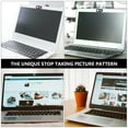 thumbnail image 3 of Weiweiguan 3PCS Camera Cover Slide Blocker No Photo Pattern Slim Webcam Cover Sticker, 3 of 7