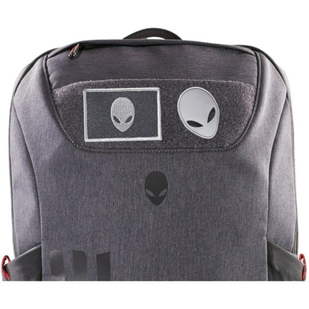 Alienware - Notebook Carrying Backpack - Black/Dark Gray/Heathered Gray