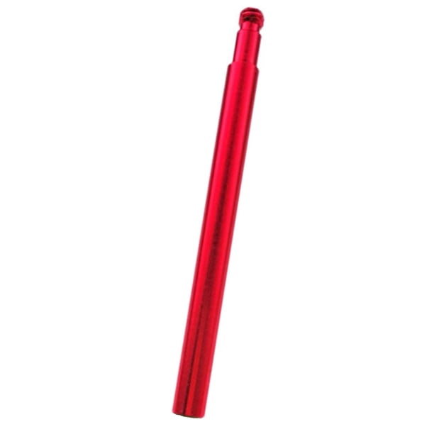 Extensor de válvula Presta para bicicleta de carretera, varilla de extensión, aleación CNC, válvula para cámara de bicicleta Rojo
