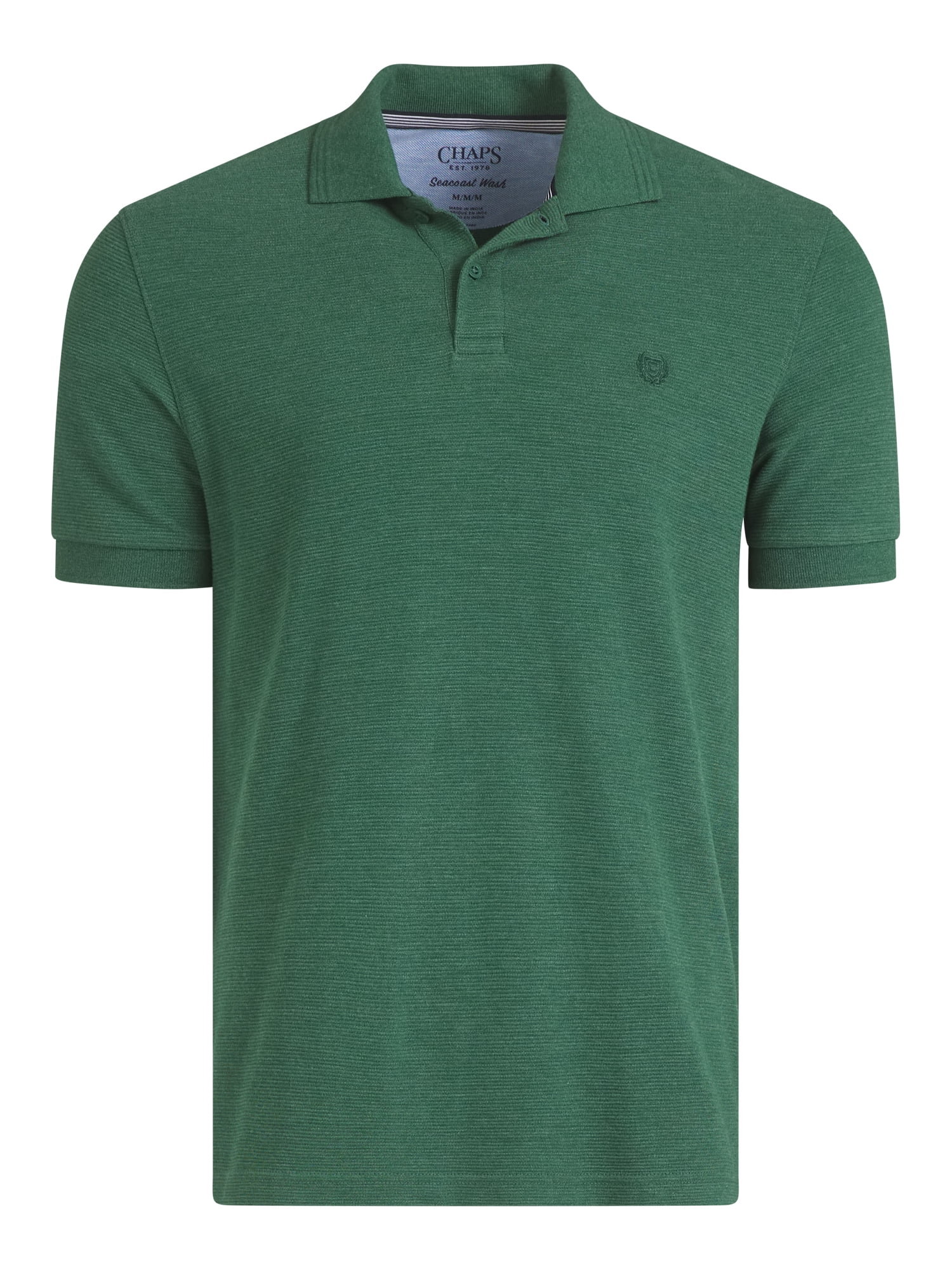 Chaps Men’s and Big Men’s Seacoast Wash Ribbed Knit Polo, Sizes S–3XL