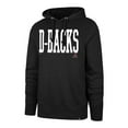 thumbnail image 2 of Men's '47 Black Arizona Diamondbacks Dime Headline Pullover Hoodie, 2 of 3
