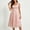 Pink, variant on Blmnix Fit & Flare Woman Dress Lace Dress A Line Dresses Elegant Dresses Under Dress Mid-Length Short Sleeve White Square Neckline Women Summer Dresses XL