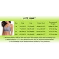 thumbnail image 4 of 2DXuixsh Low Back Bras for Women Ultra Thin Ice Silk Bra Comfort Bra Seamless Daily Sports Bra Beauty Back Yoga Bra with Chest Pad Nylon,Spandex Black Xl, 4 of 7