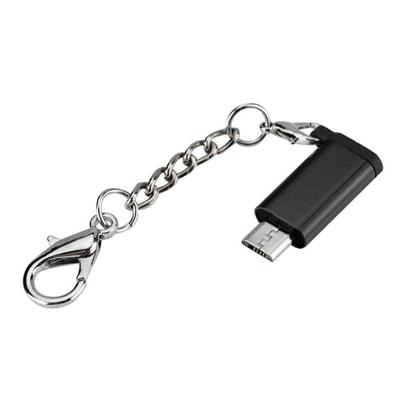 ZOUSSIQI 5PCS Type C Android Female to Micro USB Male Data Adapter Converter Connector (Black) EL225#17624
