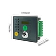 thumbnail image 4 of Riwesomey Controlador de generador Durabilidad Estabilidad Arranque manual Pantalla LCD Panel de control de diseño único ligero digital Herramientas eléctricas Riwesomey TO008121-00, 4 of 6