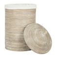 thumbnail image 3 of Safavieh WELLINGTON RATTAN STORAGE HAMPER WITH LINER, HAC6501A, 3 of 9