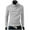 01 Gray, variant on Weiqiqre Sweaters for Men Turtleneck Sweater Slim Fit Turtle Neck Men's Long Sleeve Pullover Sweater Thermal Sweater