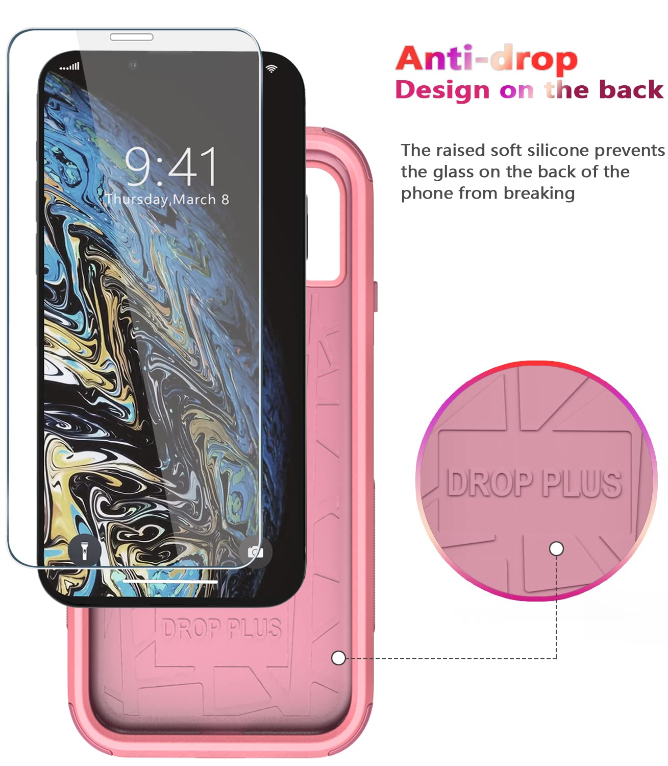 Diverbox for iPhone X Case/iPhone Xs Case [Shockproof] [Dropproof