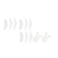 thumbnail image 1 of YSNOOWE 1 Set Eyelash Extension Pad Lash Eye Pads for Eyelash Extensions Silicone Makeup Tool 11x6.7cm, 1 of 8