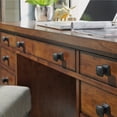 thumbnail image 6 of Homestyles Tahoe Brown Wood Pedestal Desk, 6 of 8