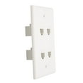 thumbnail image 4 of Placa de pared para Internet, placa de pared para Ethernet, placa de pared para 4 gatos, características mejoradas de la placa de pared, 4 of 12