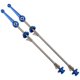 thumbnail image 1 of Titanium Alloy Folding Wheel Set for Mountain Bike, Quick Release Lever, Titanium Stem, Blue, 1 of 4