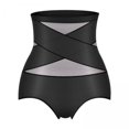 thumbnail image 1 of 6 Bragas De Cintura Alta Para Mujer, Ropa Interior Elástica Suave Y Transpirable, Control De Abdomen XL, 1 of 8