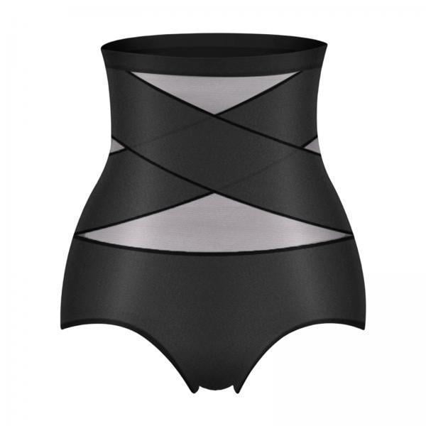 6 Bragas De Cintura Alta Para Mujer, Ropa Interior Elástica Suave Y Transpirable, Control De Abdomen XL