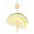 thumbnail image 2 of Restaurantware-3.5 Inch Cocktail Skewers, 1000 Cat Design Cat Toothpicks - Pointed, Sturdy, Orange Bamboo Cat Cupcake Toppers, Disposable, For Fruits, Desserts, Or Sandwiches, 2 of 9