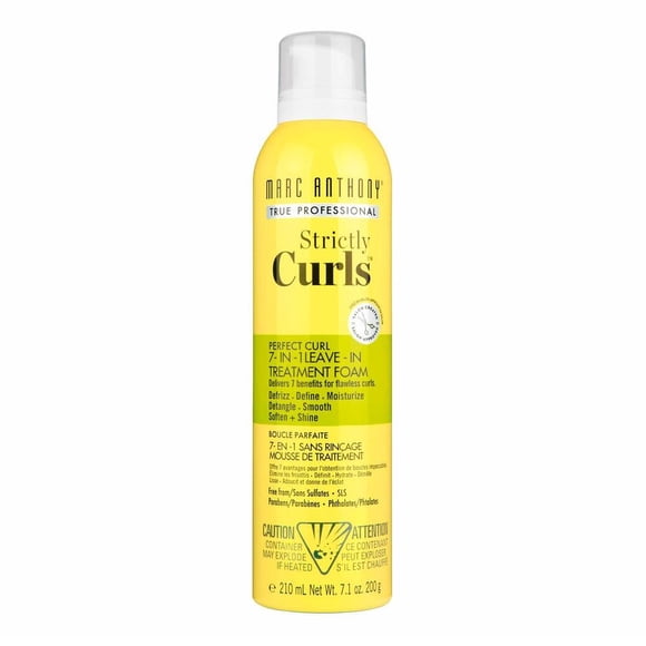 Tratamiento capilar Marc Anthony True Professional strictly curls 7 en 1 mousse 210 ml