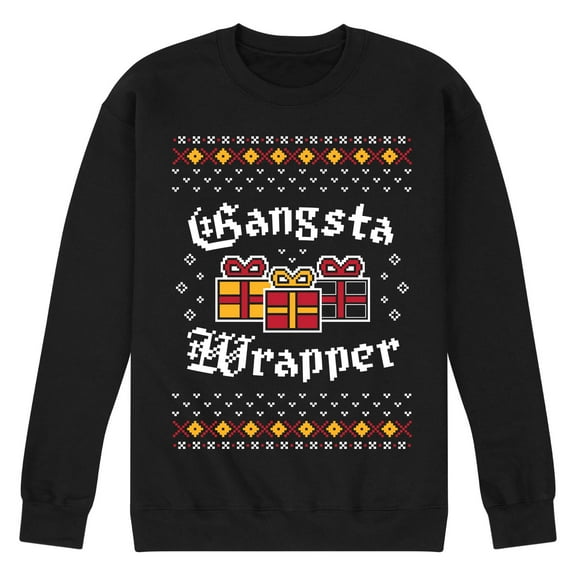 Instant Message - Gangsta Wrapper Color - Men's Crew Neck Fleece