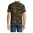 thumbnail image 2 of Mens 5.4-oz 100% Cotton Tee Shirt Military Camo S, 2 of 6