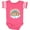Football Pink and White, variant on Inktastic Sloth Lover Cute Animal Girls Baby Bodysuit
